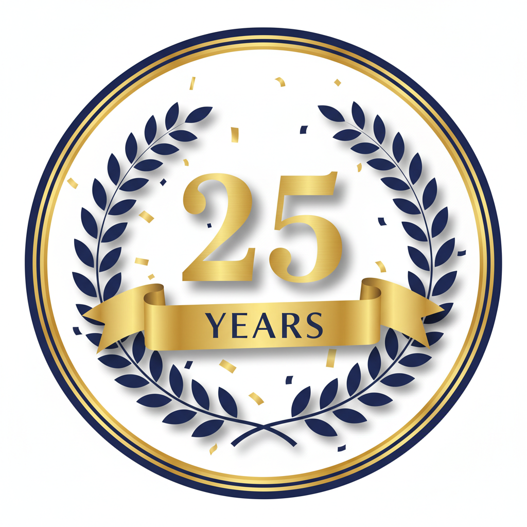 25 Years in Business Icon