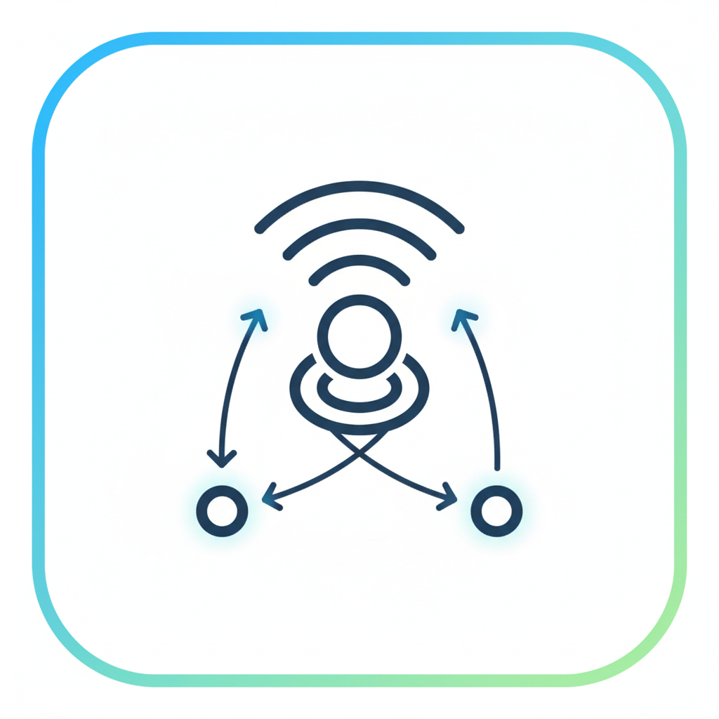 Icon for a network connected paging system